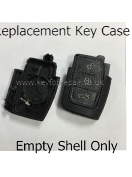 Ford Flip Key 3 Button Case Only for Focus Mondeo Fiesta Etc